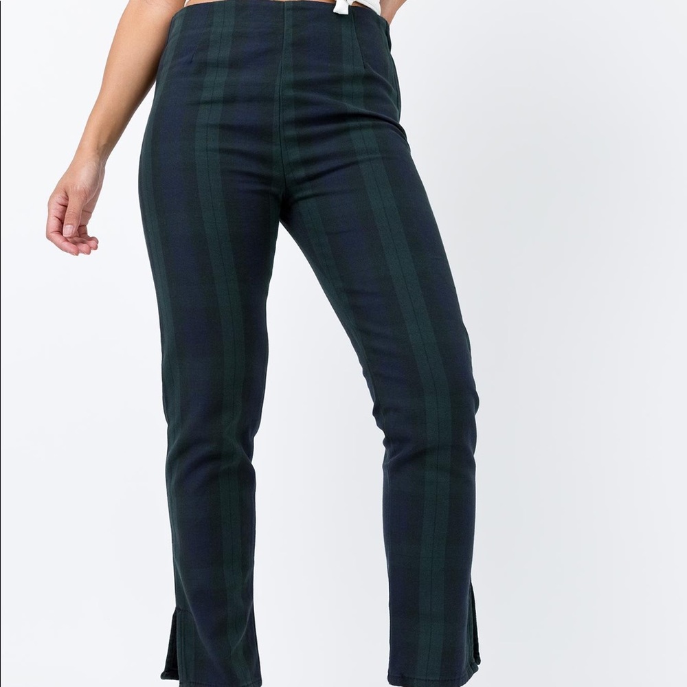 Afends Smith Pant Deep Navy Check